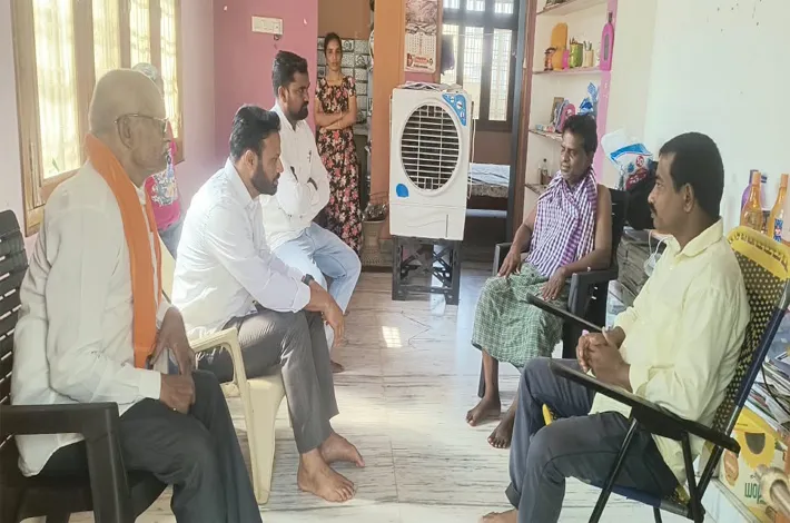 గుండె శస్త్రచికిత్స చేయించుకున్న గణేష్‌కు సునీల్‌రెడ్డి పరామర్శ