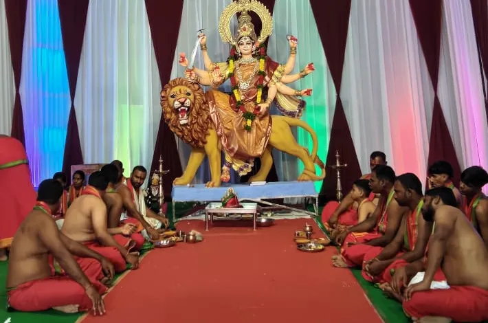 అమ్మవారి ఆగమనం.. జంగంపల్లిలో ఆధ్యాత్మిక సందడి!