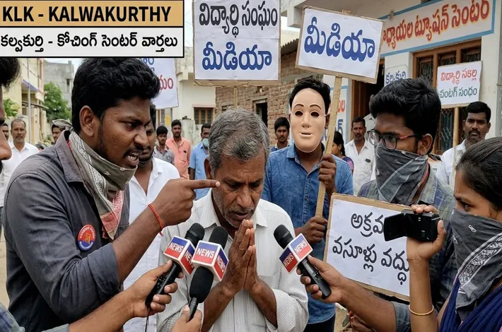 కల్వకుర్తిలో నయా దందా’.. నిరుద్యోగ ఉపాధ్యాయుడే టార్గెట్‌!