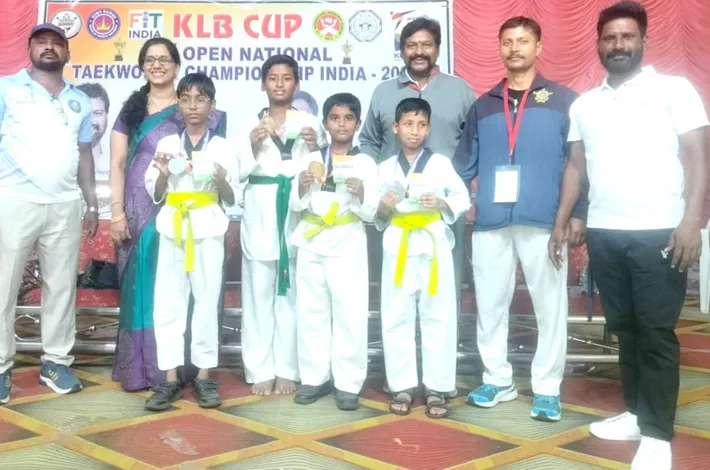 తైక్వాండోలో పతకాల పంట