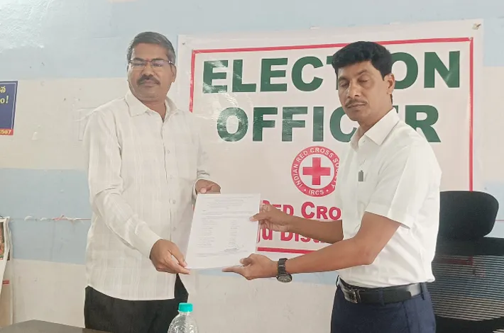 రెడ్ క్రాస్ జిల్లా కమిటీ మెంబెర్ అబ్బు సతీష్