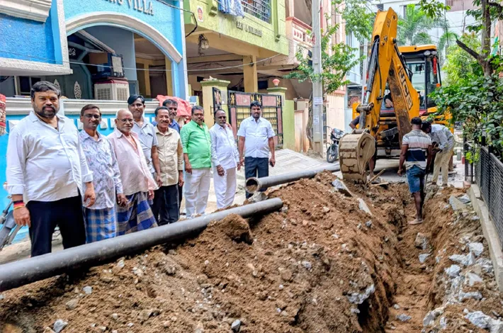 రాఘవేంద్ర నగర్‌లో అభివృద్ధి పనులకు ప్రాధాన్యం