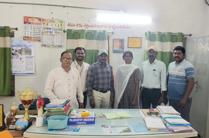 రాష్ట్రస్థాయి క్రీడా పోటీలకు ఎంపికైన వెల్ది మోడల్ స్కూల్ విద్యార్థిని