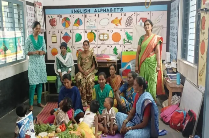 ఎర్రగుంటపల్లిలో పోషణ మాసోత్సవం