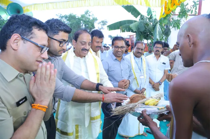 "చిన్న తిరుపతి" నిర్మాణానికి సర్వం సిద్దం