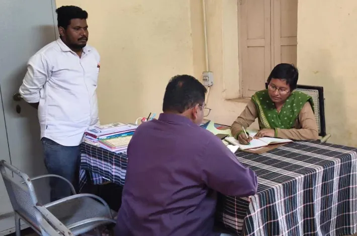 ఏ హెచ్ ఎస్ పార్కలగండిని తనికీ చేసిన డి డి 