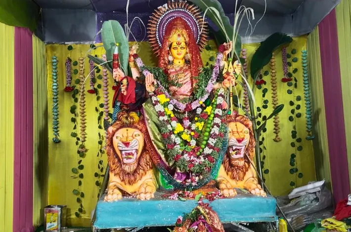 మహిషాసురమర్దిని దేవిగా దివ్య దర్శనం ఇచ్చిన అమ్మవారు