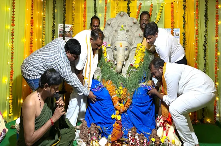 నగరపాలక సంస్థ గణనాథుడి నిమజ్జన శోభాయాత్ర