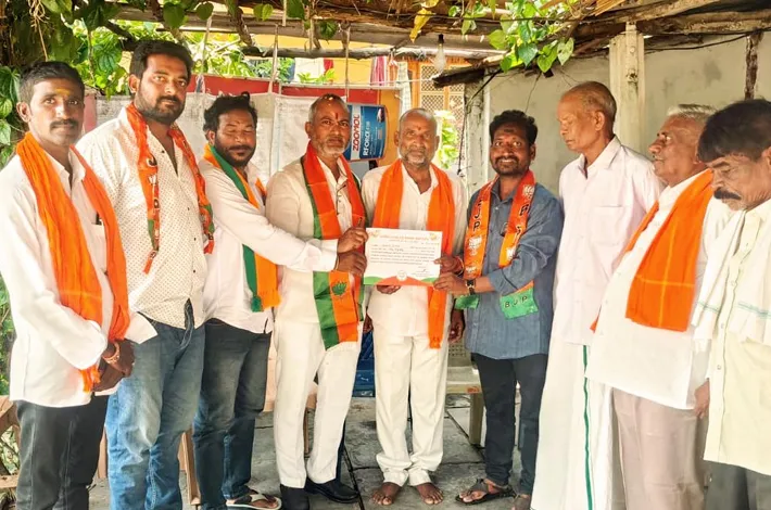 బీజేపీ ఓబీసీ మోర్చా జిల్లా కార్యదర్శిగా మాదాసు మొగిలి గౌడ్ 