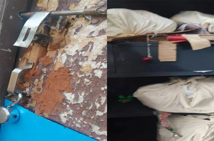 ఎస్జీఎఫ్ కార్యాలయంలో దొంగలు