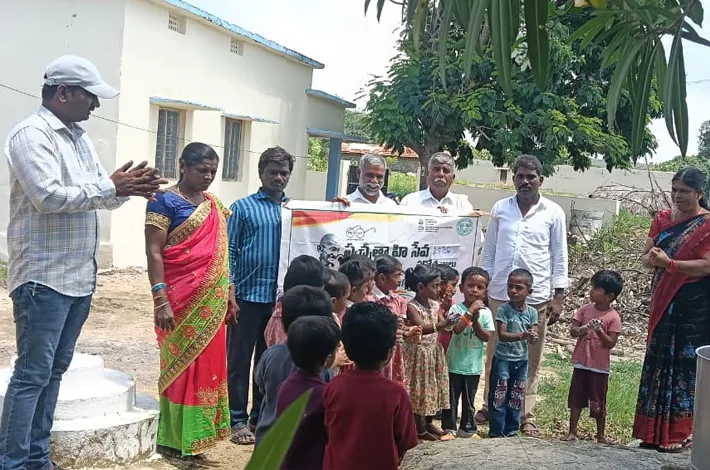 ధర్మారెడ్డి గ్రామంలో స్వచ్ఛతహి సేవ పక్షోత్సవాల కార్యక్రమం 