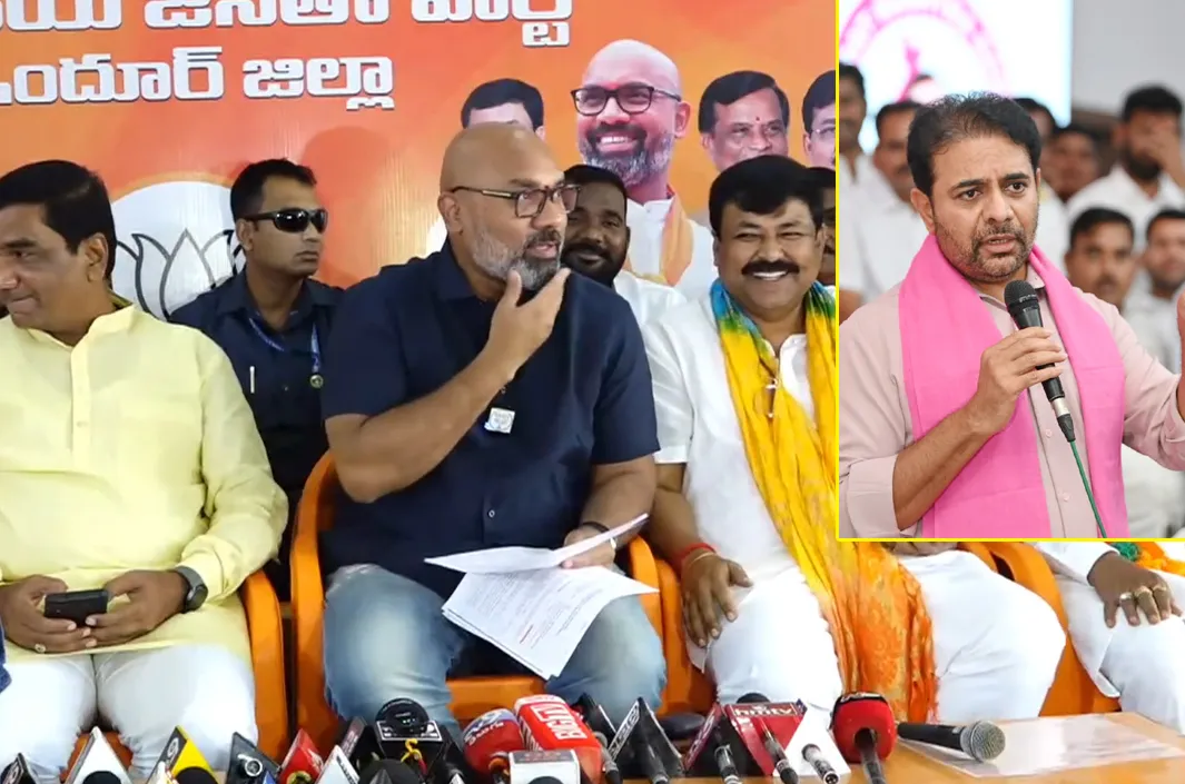 కేటీఆర్‌పై సెటైర్లు