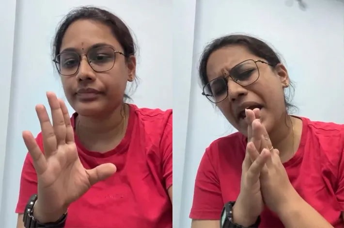 హైదరాబాద్ ట్రాఫిక్‌పై యువతి ఫన్నీ పంచ్! వీడియో వైరల్