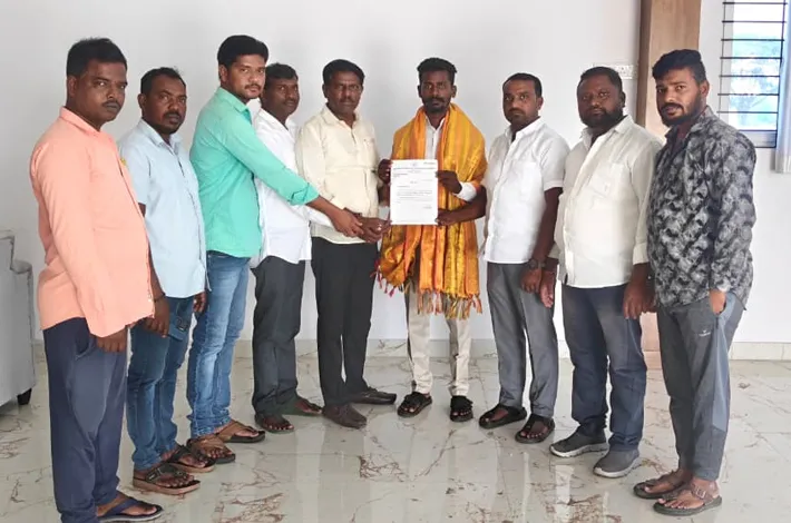 కాంగ్రెస్ ఎస్సీ సెల్ అధ్యక్షుడిగా బొయిని ప్రశాంత్
