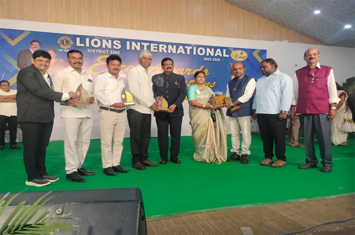 లయన్స్ క్లబ్ నేరేడుచర్ల సేవలకు దక్కిన అరుదైన గౌరవం