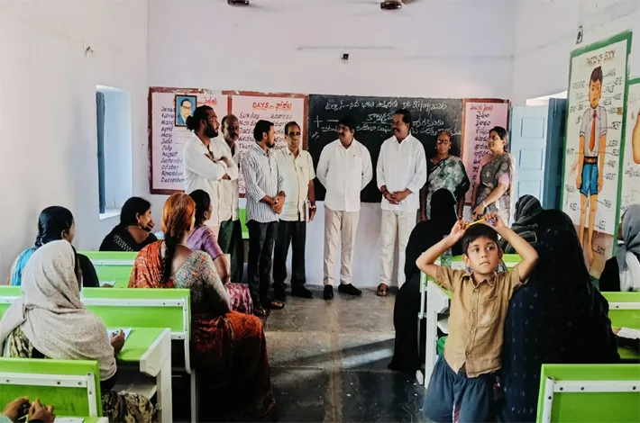 దోరకుంటలో ఉల్లాస్ వయోజన విద్య