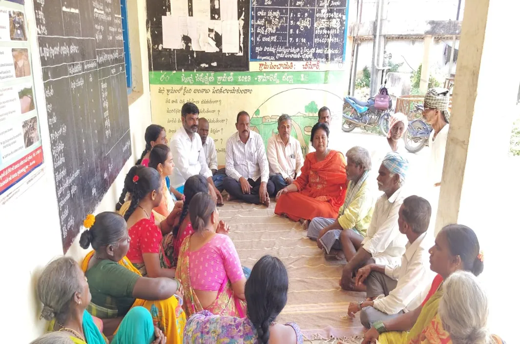 చినూర్ గ్రామంలో వీబీ జీ రామ్ జీ గ్రామసభ