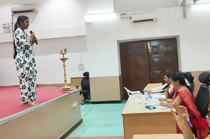 రాష్ట్రస్థాయి సైన్స్ సెమినార్‌లో గిరిజా దివ్యశ్రీ