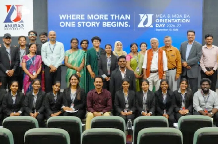 అనురాగ్ లో ఎంబీఏ, ఎంబీఏ-బిఎ విద్యార్థుల ఓరియంటేషన్ 