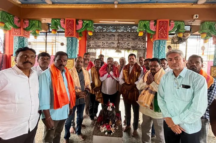 హనుమాన్ మందిరం నూతన షెడ్ ప్రారంభం