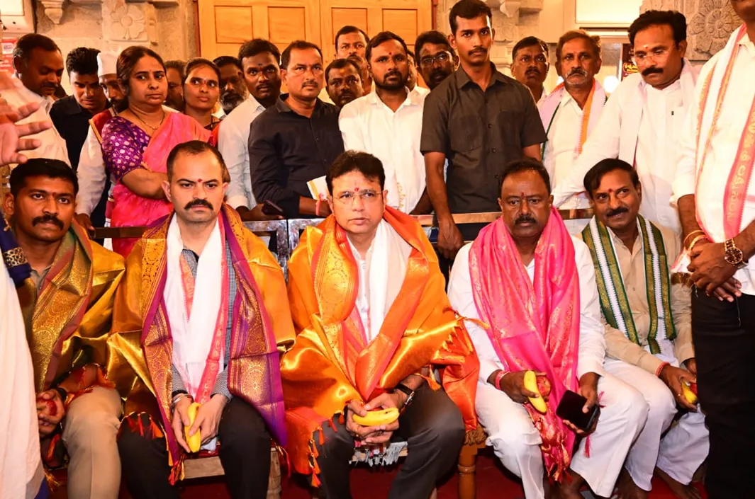 కోటంచ స్వామి సన్నిధిలో మంత్రి!