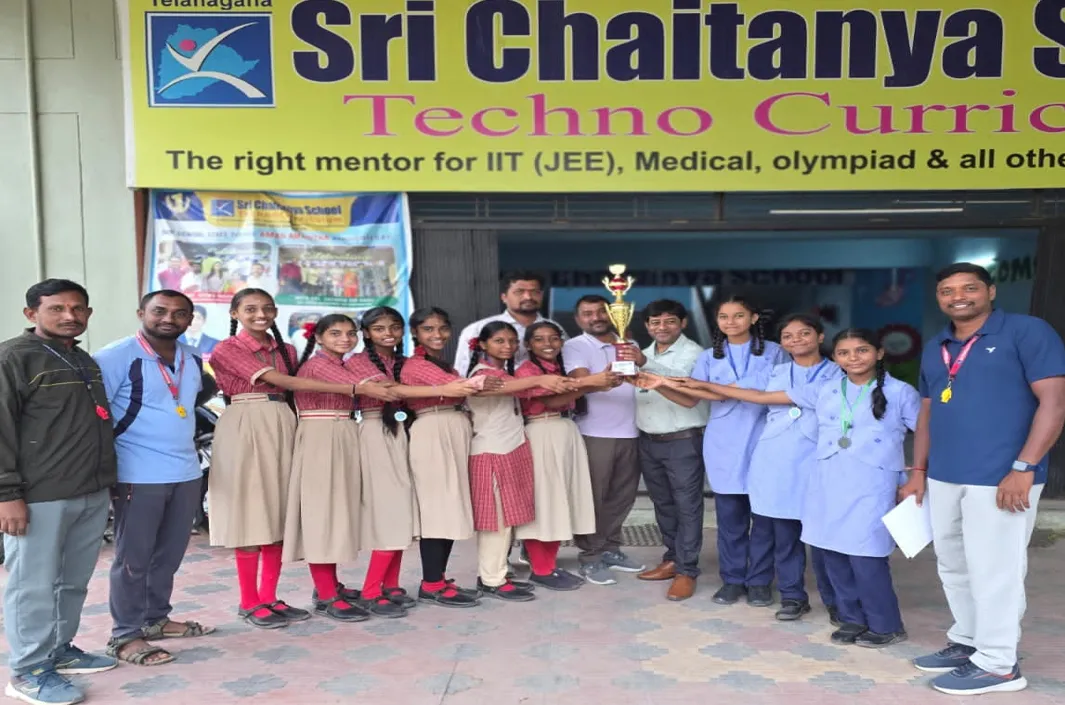 టచ్ రగ్బీలో శ్రీచైతన్య జోరు