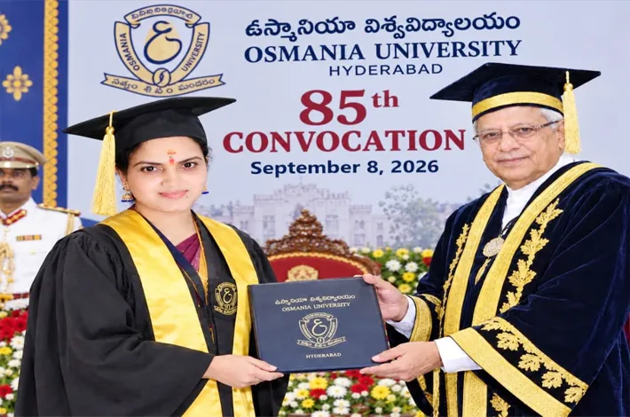 డాక్టరేట్ అవార్డు గ్రహీత శివ కళ్యాణికి అభినందనలు 