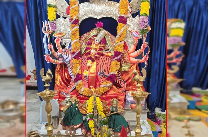 దోమకొండలో వైభవంగా శరన్నవరాత్రి ఉత్సవాలు