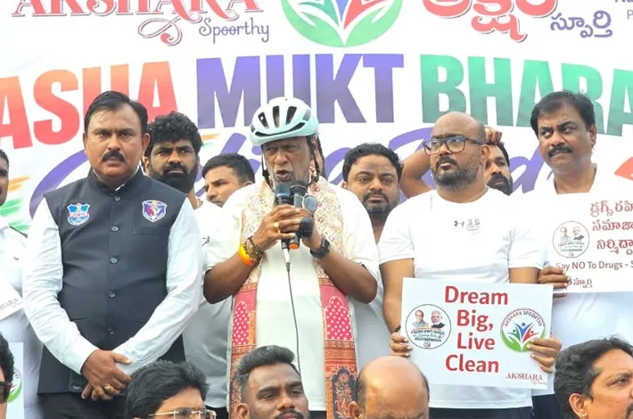 డ్రగ్స్ రహిత సమాజంతోనే వికసిత్ భారత్