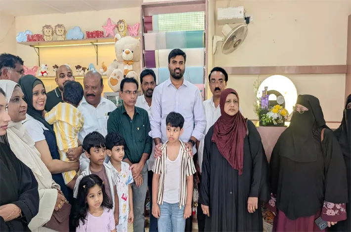 గిఫ్ట్ గార్డెన్ ప్రారంభించిన విష్ణు రెడ్డి
