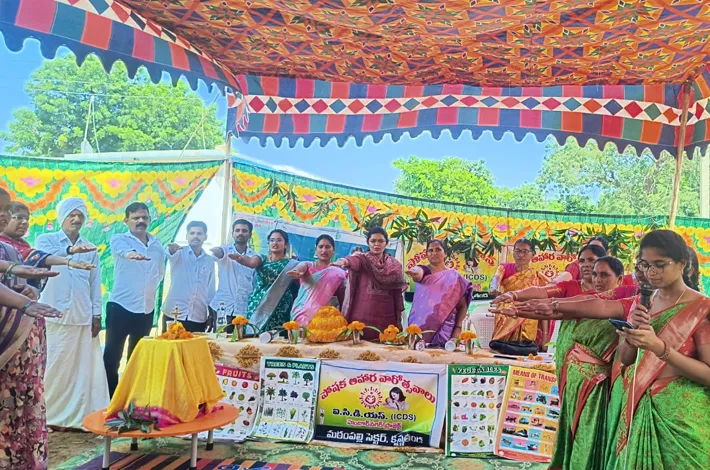 గర్భిణులు, బాలింతలు, పిల్లలు సమతుల్య ఆహారం తీసుకోవాలి: సీడీపీఓ పార్వతి