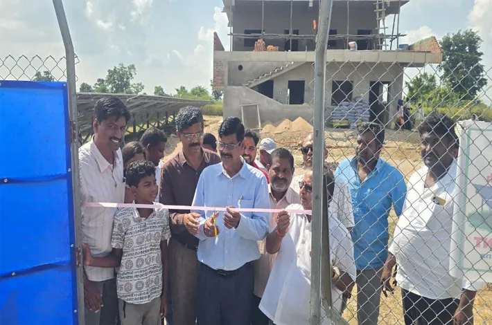 తొలి సోలార్ విద్యుత్ కేంద్రం బెజ్జూర్ లో ప్రారంభం