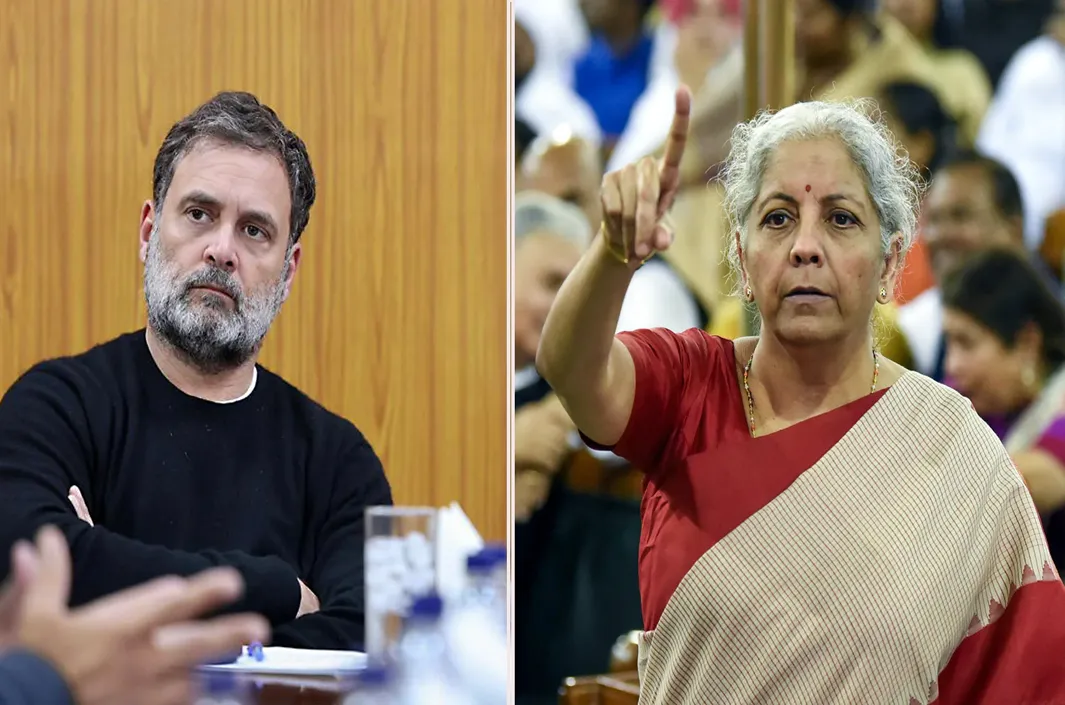 రాహుల్ గాంధీకి నిర్మలా సీతారామన్ కౌంటర్