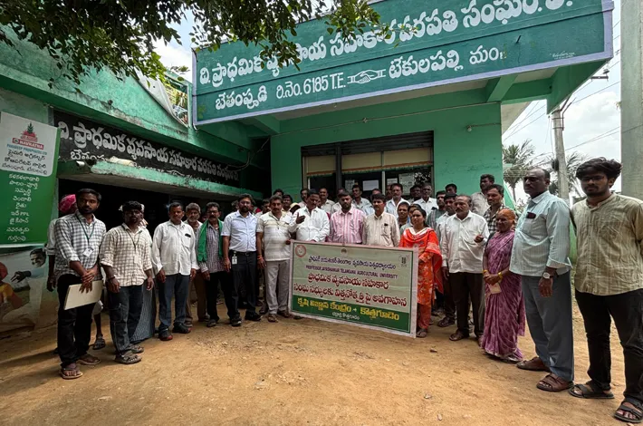వరి విత్తనోత్పత్తిపై రైతులకు శిక్షణ