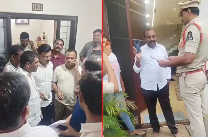 బీఆర్‌ఎస్ ఎమ్మెల్సీలు అరెస్ట్.. విడుదల