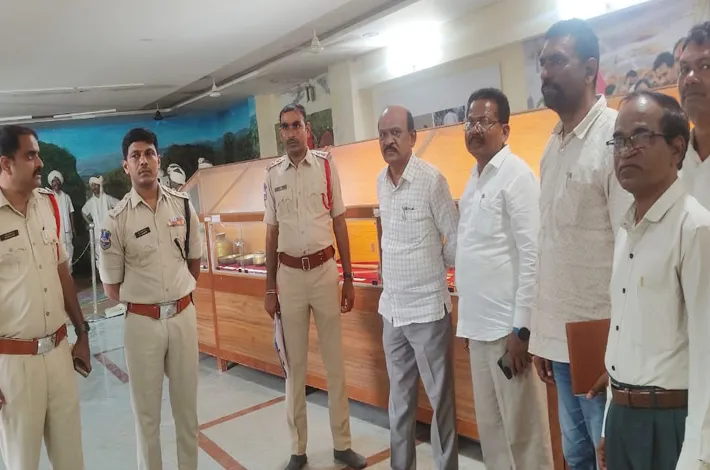 భీమ్ వర్ధంతి ఏర్పాట్ల పరిశీలన