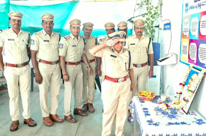 ఎస్పీ కార్యాలయంలో గాంధీ జయంతి 