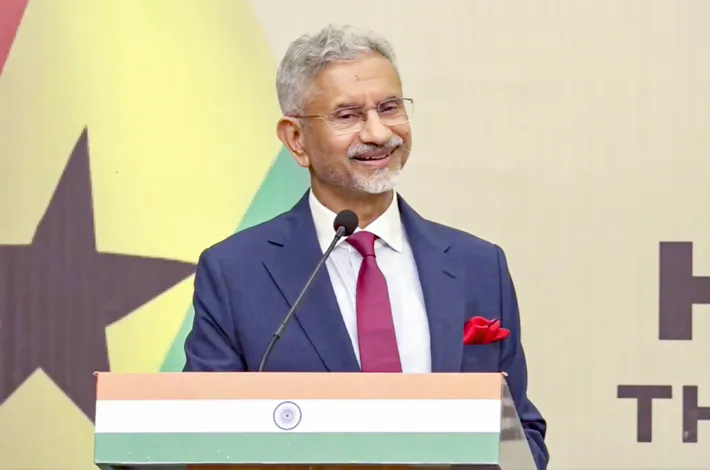 ఘనా విదేశాంగ మంత్రితో జైశంకర్ భేటీ