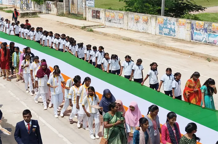 ఏబీవీపీ ఆధ్వర్యంలో తిరంగా ర్యాలీ