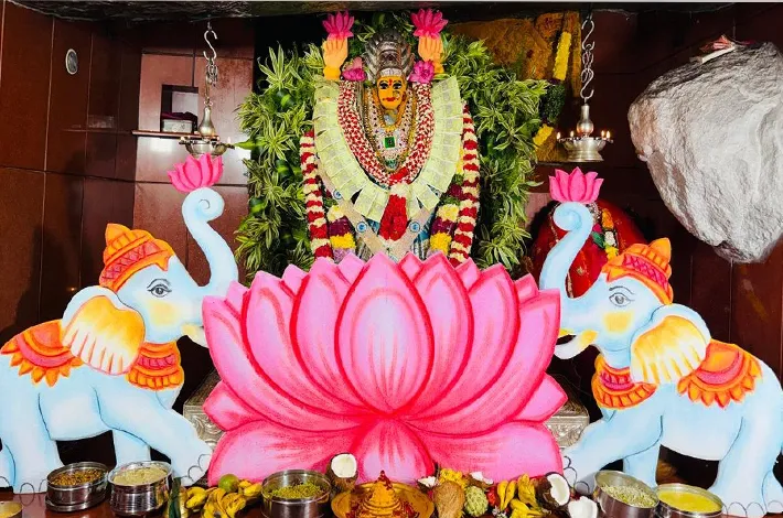 మహాలక్ష్మి రూపంలో వనదుర్గమ్మ