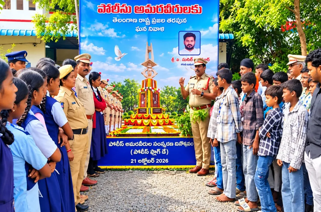  పీఎస్‎కు విద్యార్థుల క్యూ.. ఖాకీ విధులపై స్పెషల్ క్లాస్!