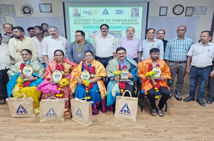 నేషన్‌ బిల్డర్స్‌ అవార్డులతో ఉపాధ్యాయులకు సత్కారం