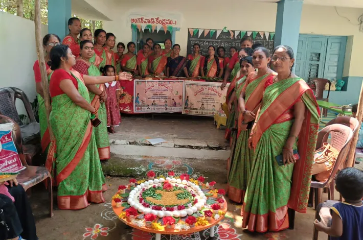 దండేపల్లిలో పోషణ మాసోత్సవ వేడుకలు