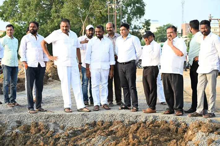 నిమజ్జన ఏర్పాట్లను క్షేత్రస్థాయిలో పరిశీలన