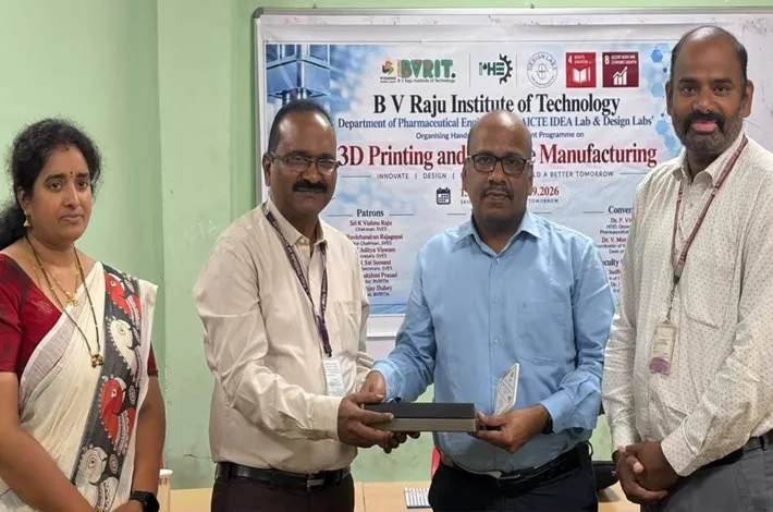 బీవీఆర్ఐటీలో 3డీ ప్రింటింగ్‌పై శిక్షణ