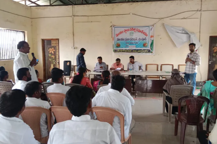 విద్యుత్ శాఖ తీరు పై సర్పంచుల ఆగ్రహం