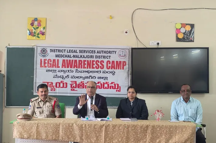 పోక్సో చట్టంపై విద్యార్థులకు అవగాహన