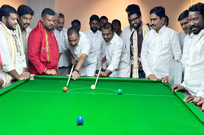 క్యూ లాంజ్ స్నూకర్ క్లబ్ ప్రారంభం