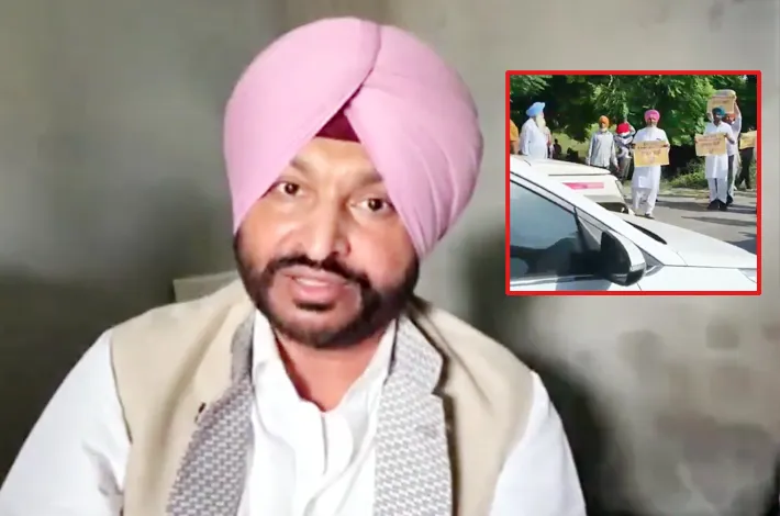 కేంద్ర మాజీ మంత్రి బిట్టు కాన్వాయ్‌పై దాడి