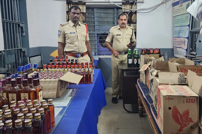 రూ.93 వేల మద్యం స్వాధీనం